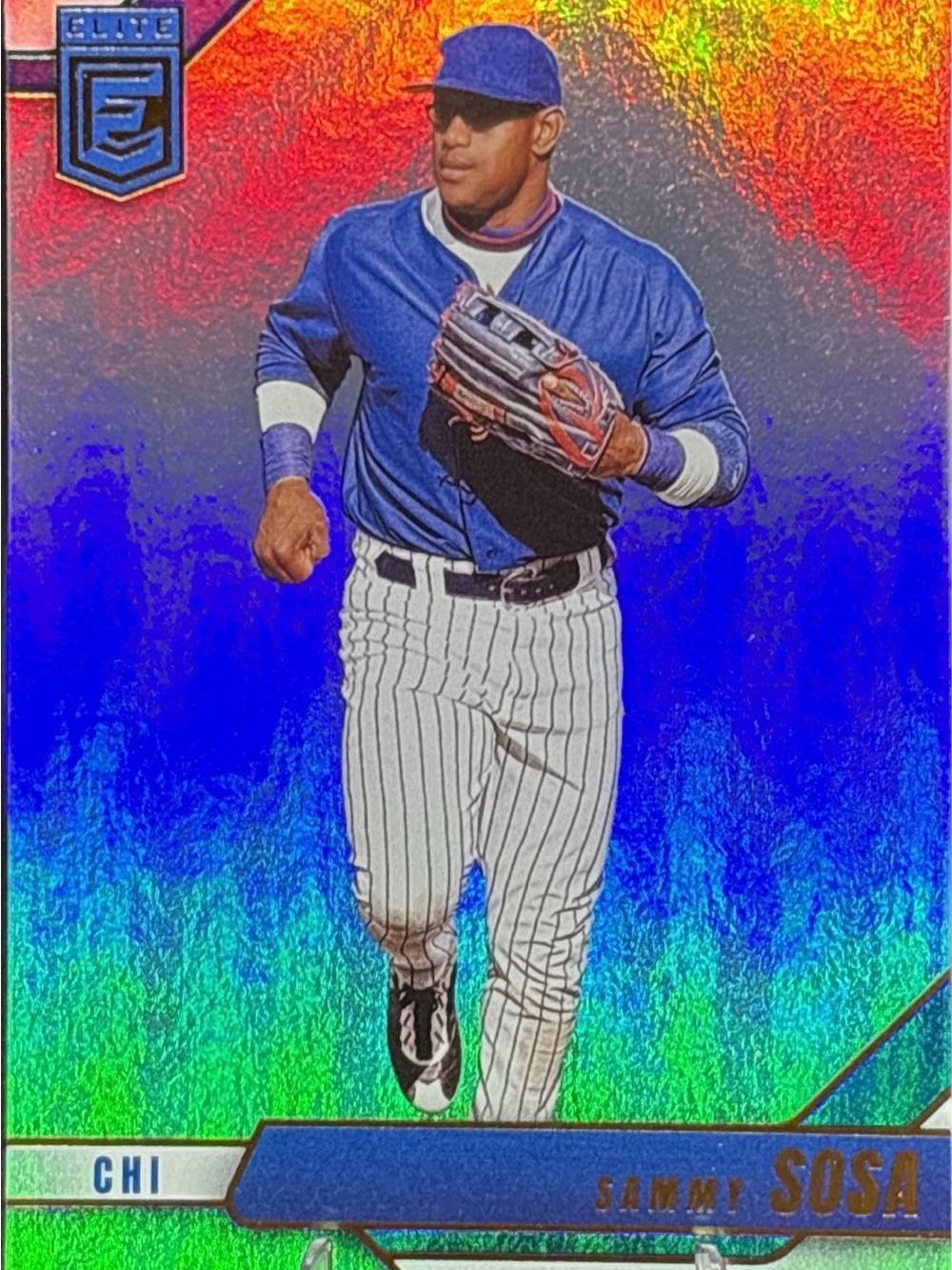 Panini Elite Sammy Sosa Baseball Trading Card